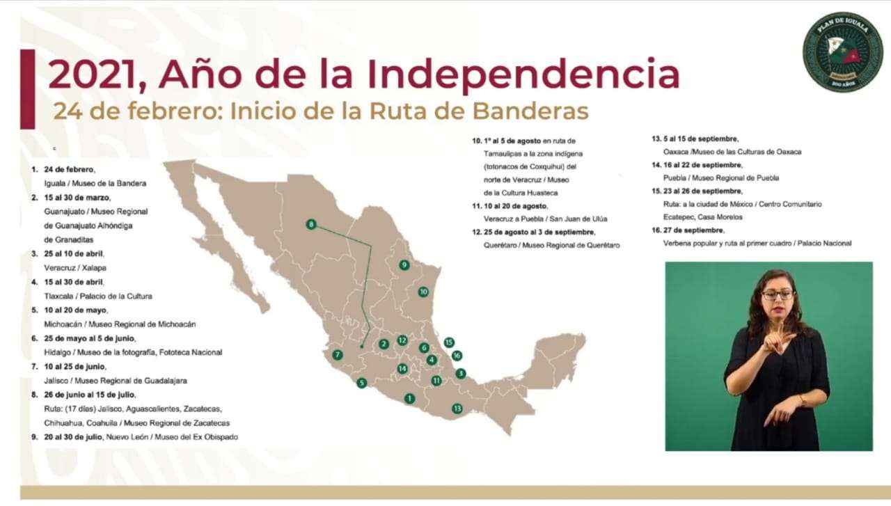 Chihuahua, en la ruta de banderas por los 200 años de la independencia