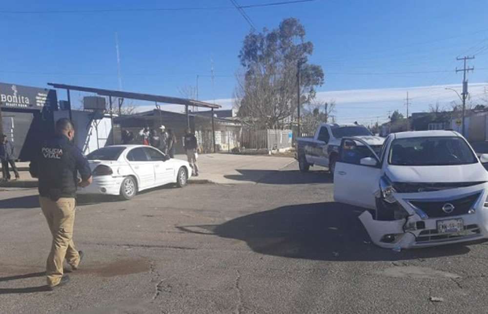 Chocan dos en nuevo casas grandes centro 