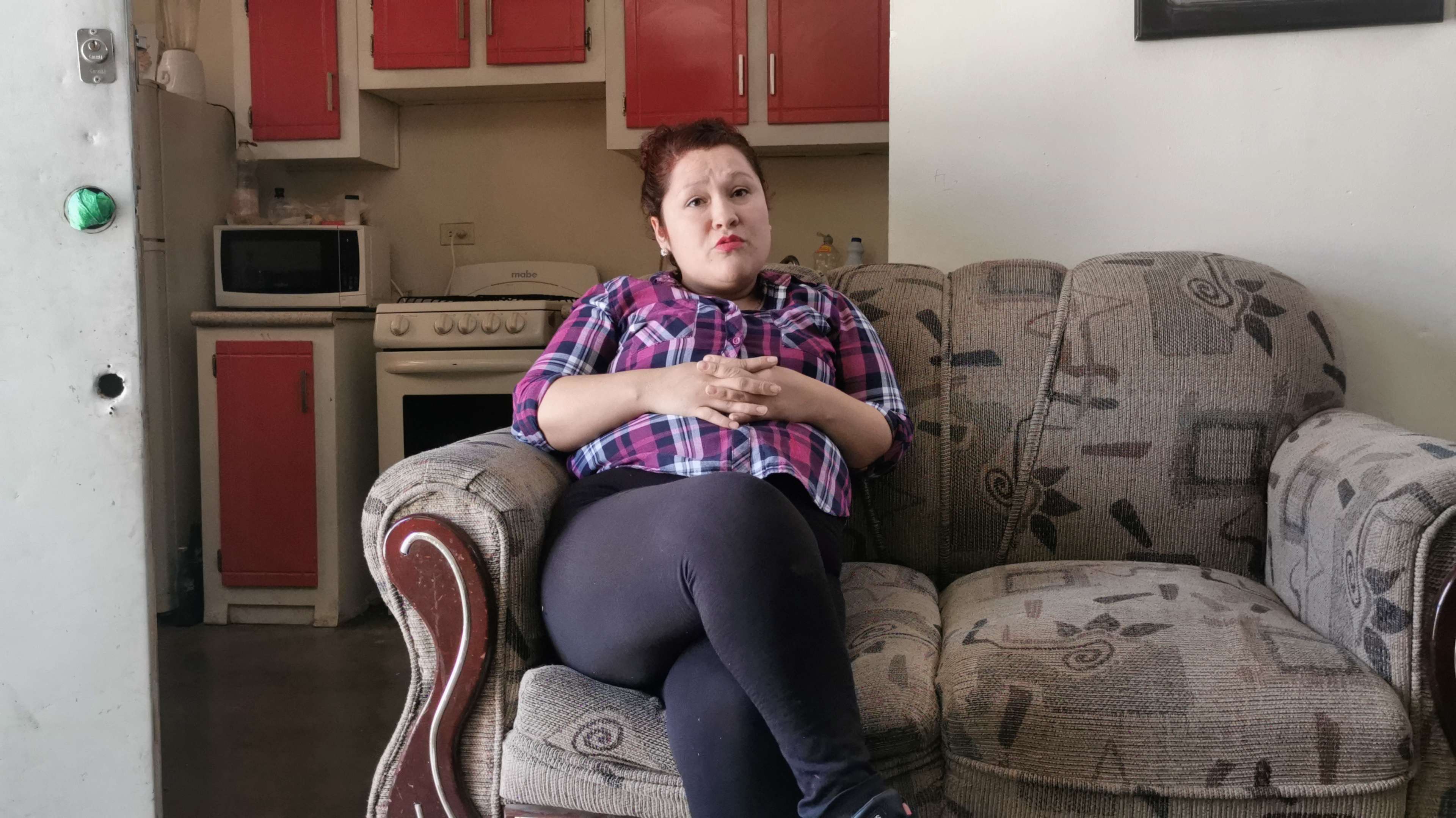  Karla dice tener miedo de alguna represalia 