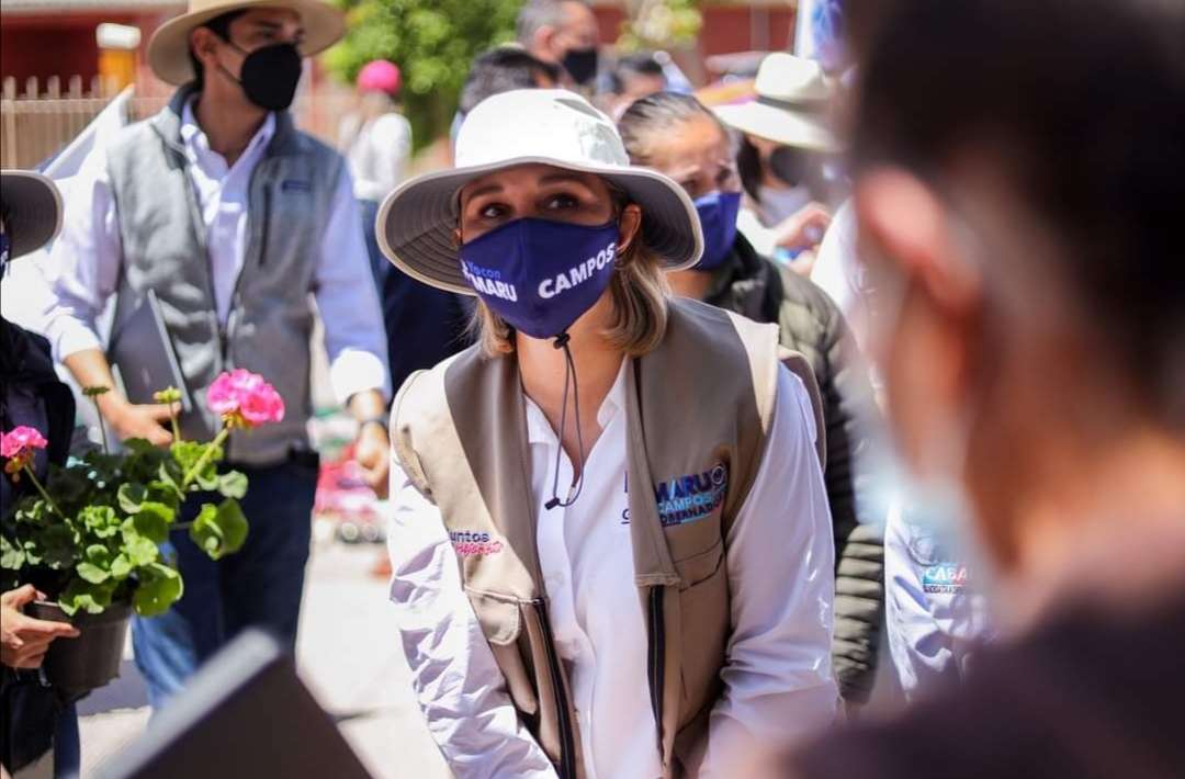 Dará voto útil la organización poder ciudadano a maru campos