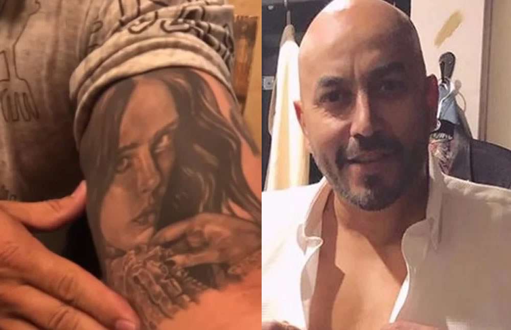 Lupillo Rivera también se borra el tatuaje de Belinda