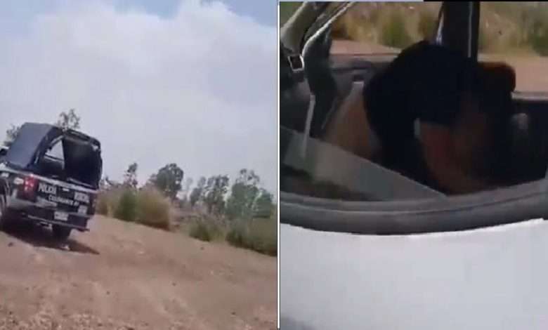 Vídeo: Sorprenden a policías teniendo relaciones en su patrulla