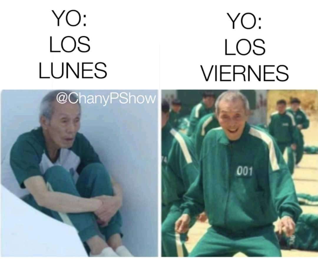 LUNES Y VIERNES