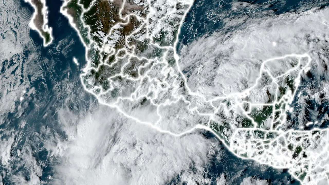 Se forma la tormenta tropical rick en el océano pacífico