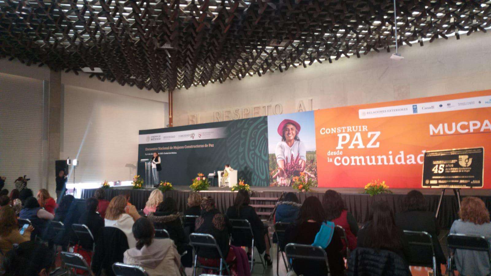 Asiste sspe al evento encuentro de constructoras de paz