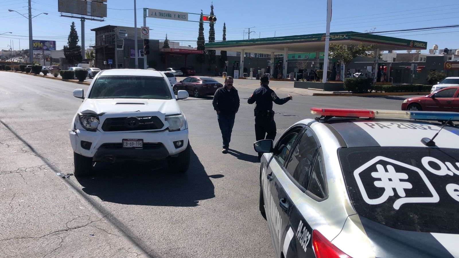 Deja choque a dos lesionadas en la panamericana | La Opción de Chihuahua