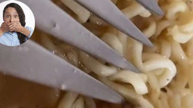 Vídeo: descubre que su sopa maruchan estaba llena de larvas