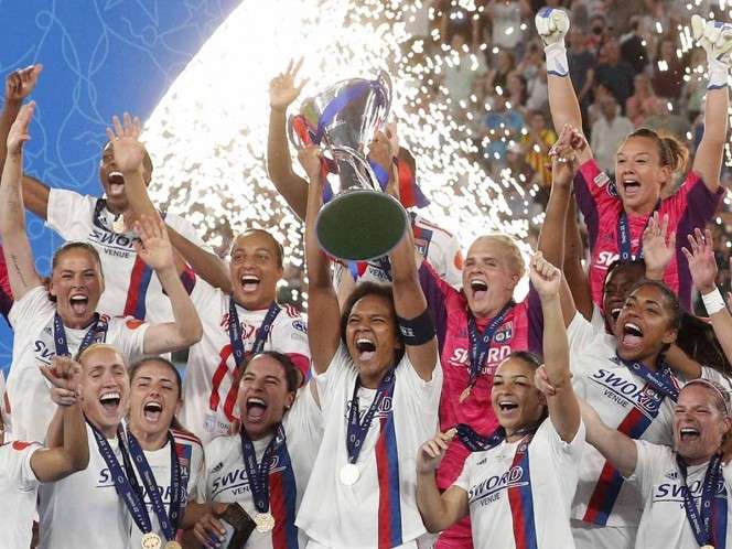 Gana el olympique del lyon femenil su octava champions league