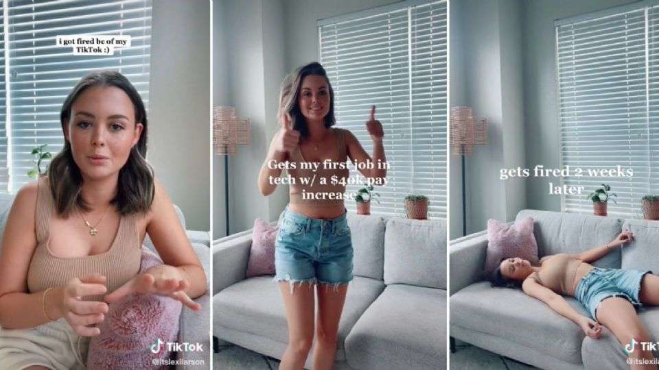 Hace tiktok tutorial de cómo hallar empleo en industria tecnológica y la despiden
