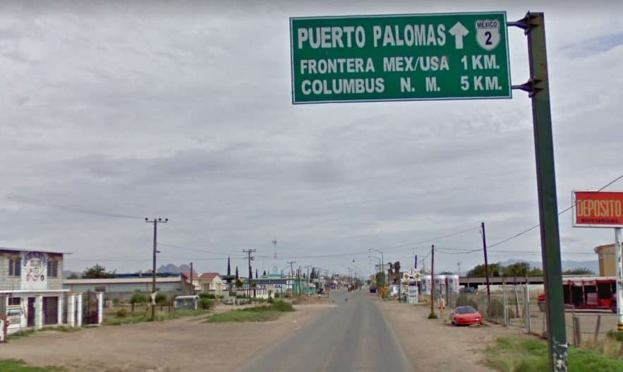 Puerto Palomas de Villa; una zona de guerra