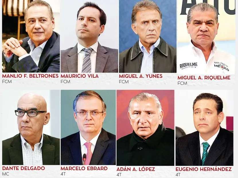 Aspiran a llegar al Senado 16 exmandatarios