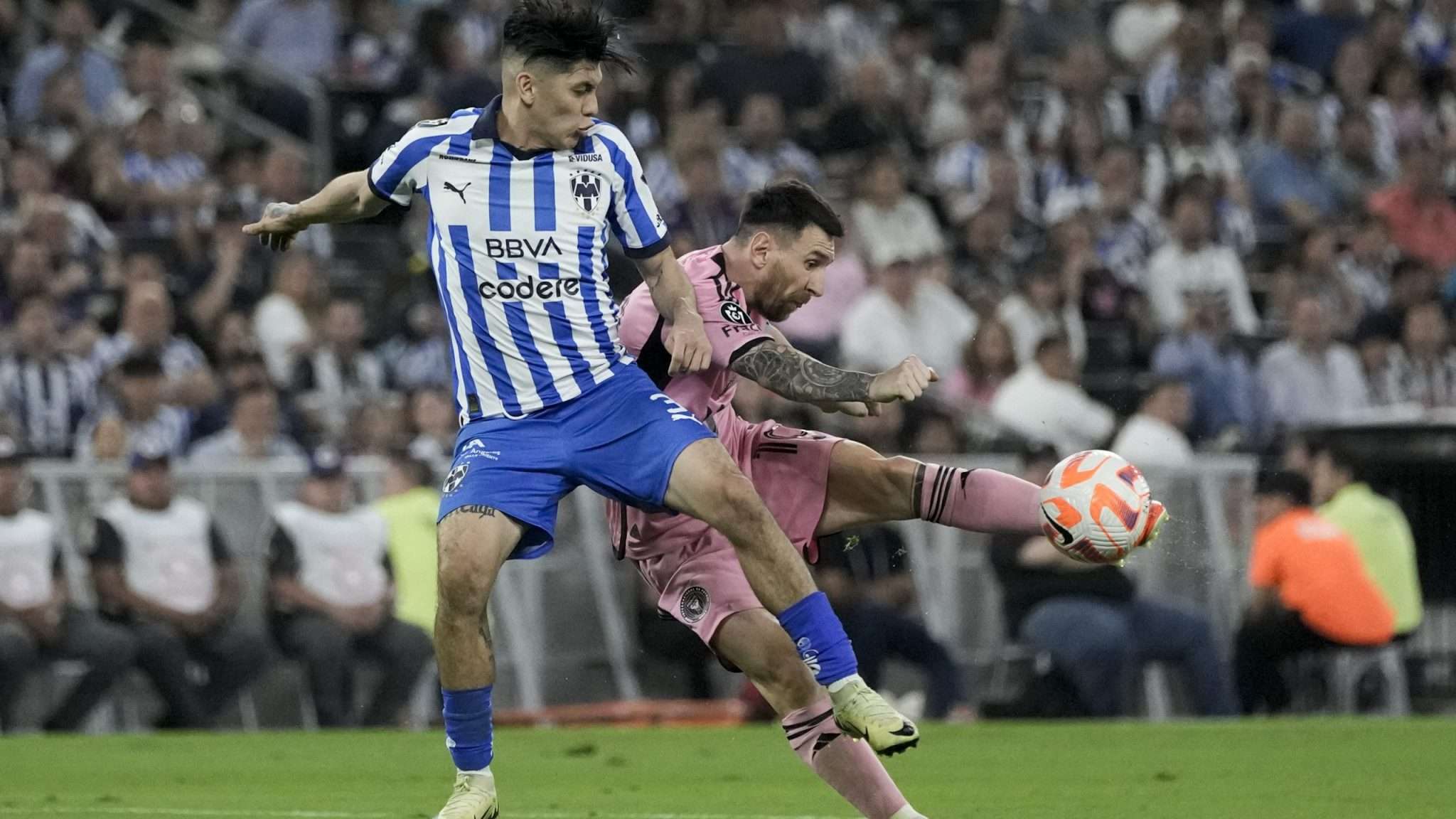 Debut y despedida! Messi es eliminado en su primer partido oficial en México tras goleada de Rayados