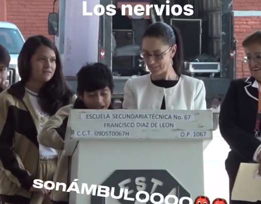 Video: Deja en ridículo a su escuela y a Sheinbaum