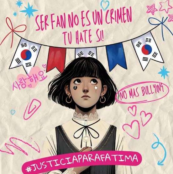 Justicia para Fátima: investigan caso de bullying contra fan del K-Pop en secundaria
