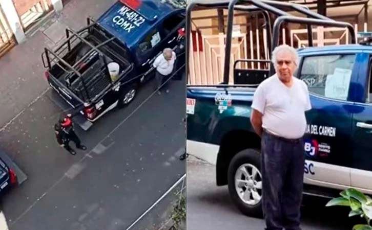 Detienen a adulto mayor durante tres días por plantar un árbol de limones