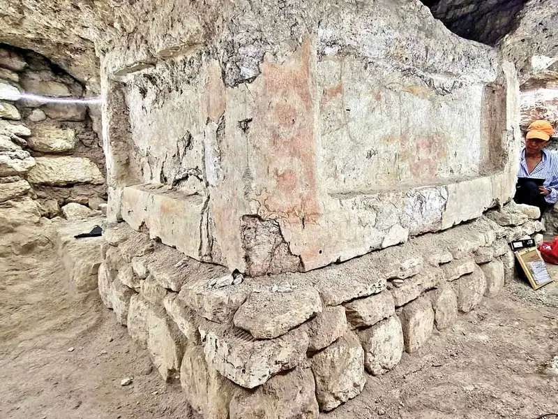 Hallan altar teotihuacano en Guatemala elaborado entre el 400-450 d.C