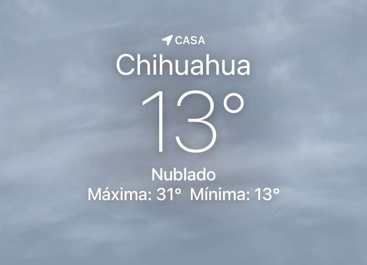 Se pronostica nublado con máxima de 31 grados centígrados