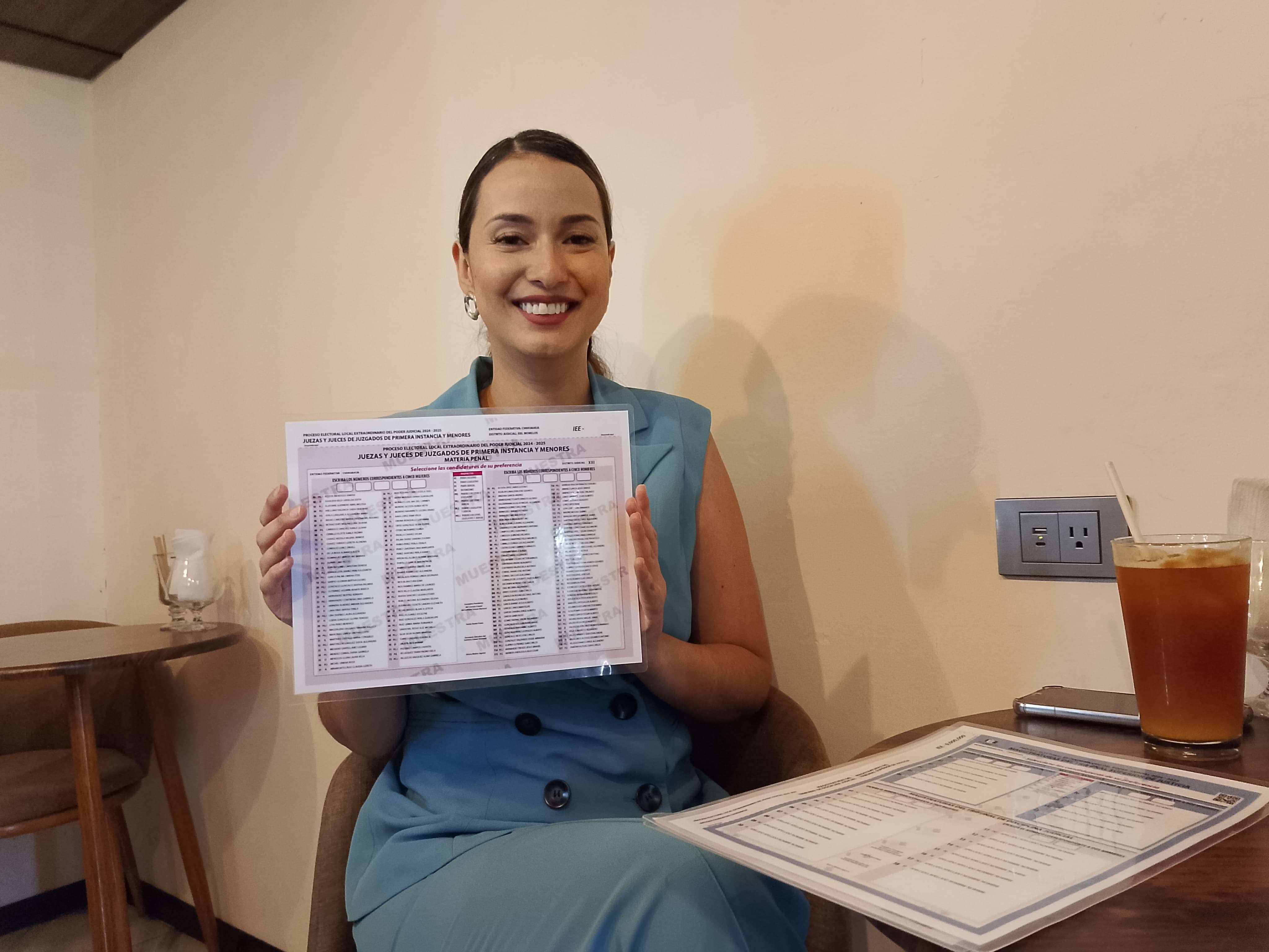 Una vida en los tribunales: Mayra Sybila Lara Frías busca ser jueza penal