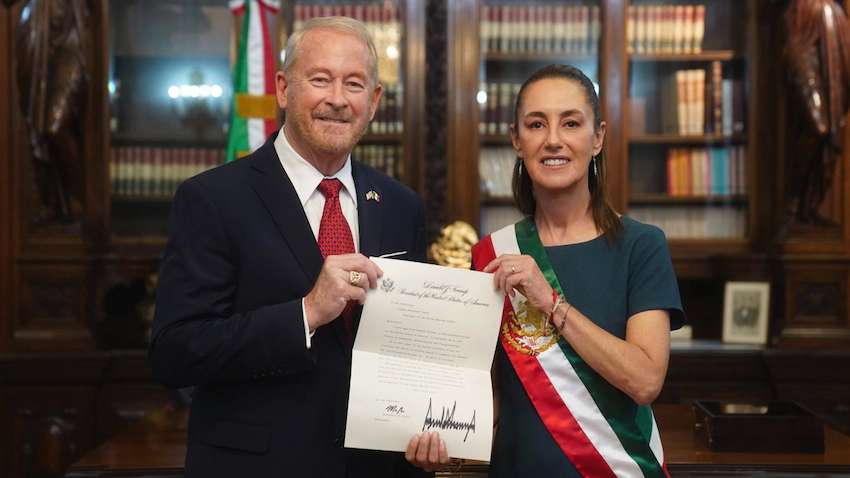 Asegura embajador de EU que México muestra interés en Seguridad Nacional