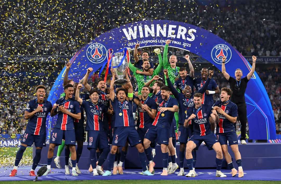 Gana PSG 5-0 al Inter y conquista la Champions League