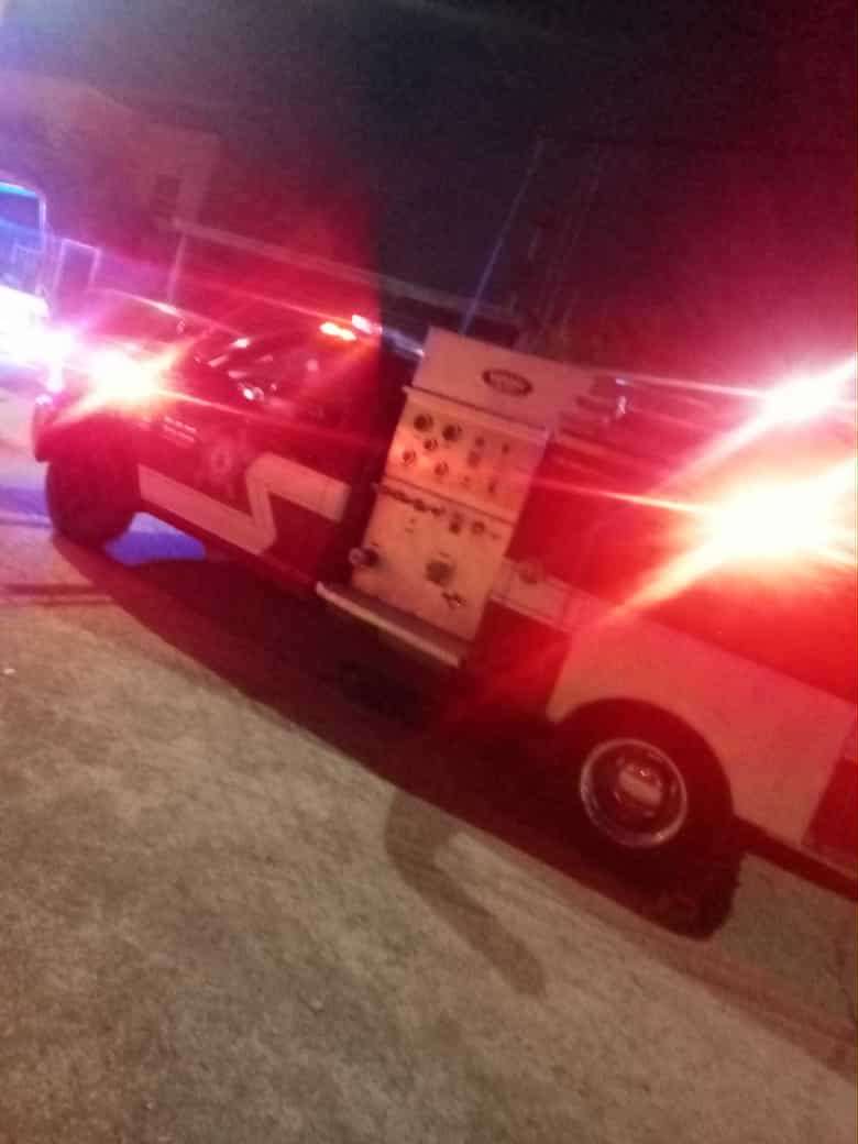 Reportan incendio en vivienda de la colonia Los Alamitos, en Cuauhtémoc