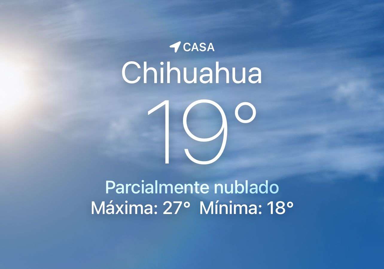 Pronostican nubes y tarde lluviosa con máxima de 27 grados centígrados