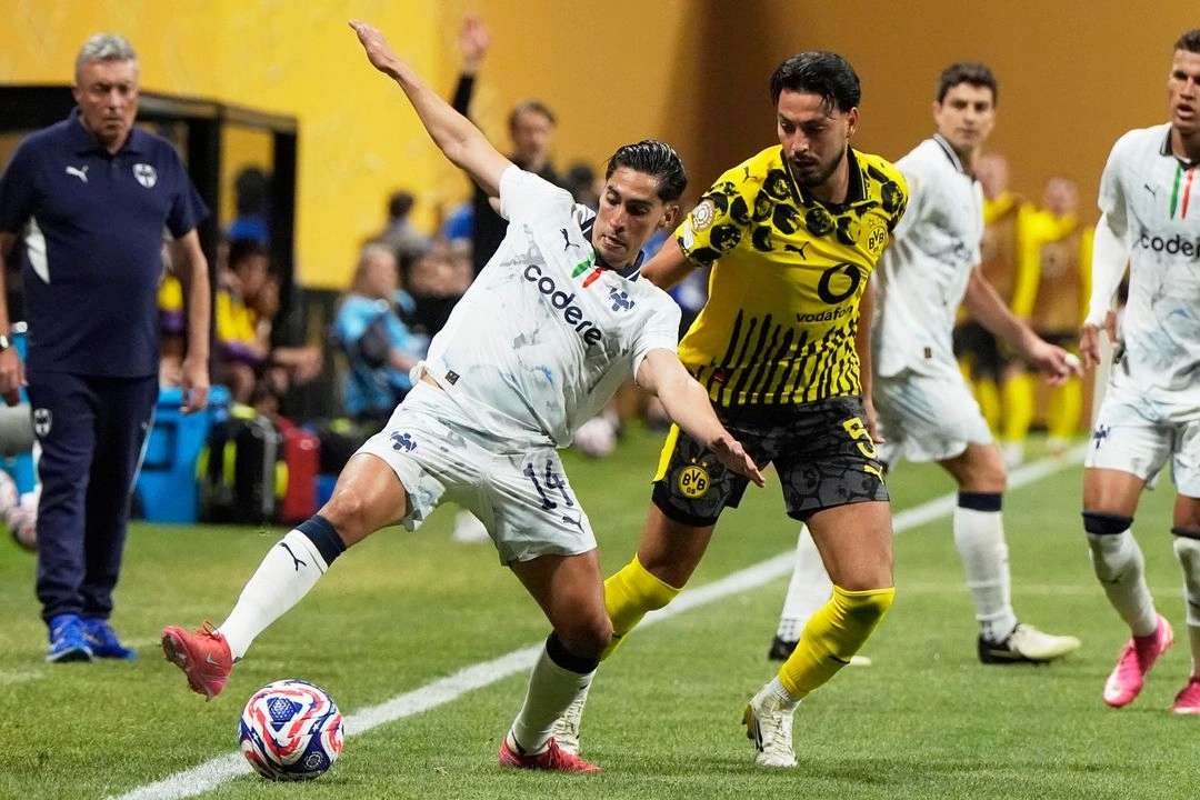 Cae Monterrey 2-1 ante Borussia Dortmund en Mundial de Clubes