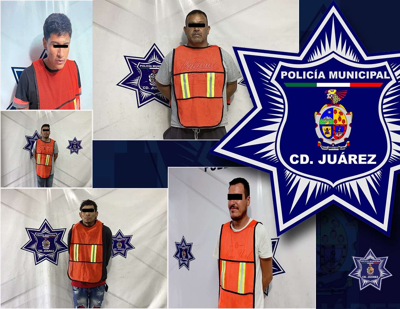 Arrestan a cinco por violencia familiar