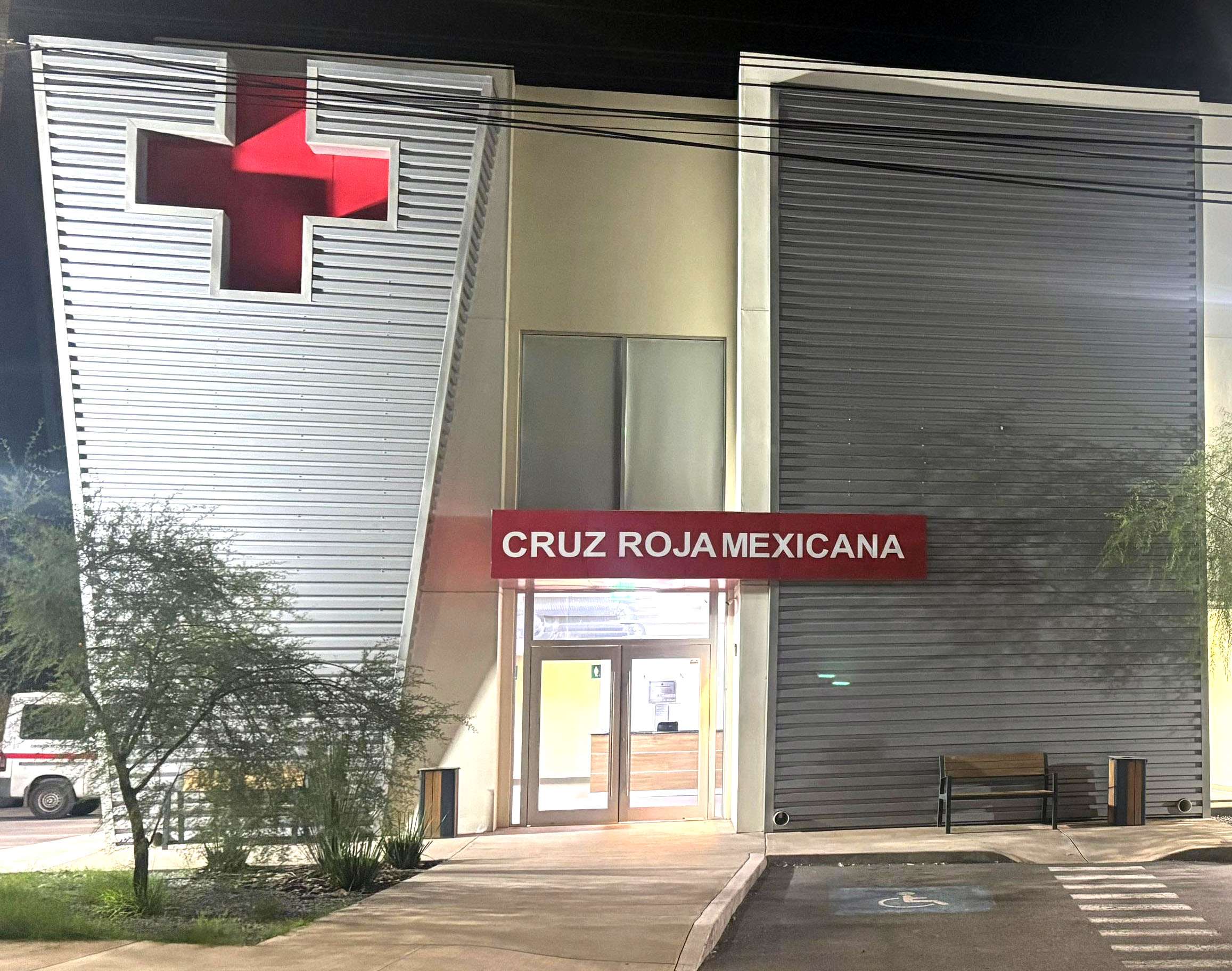 Llega baleada a la Cruz Roja de la Fuerza Aérea