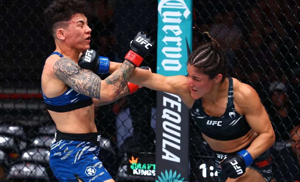 Vence Loopy Godínez a Jessica Andrade en el UFC 319