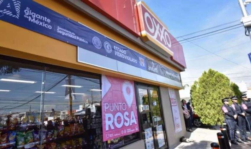 Son tiendas Oxxo puntos rosa en Aguascalientes 