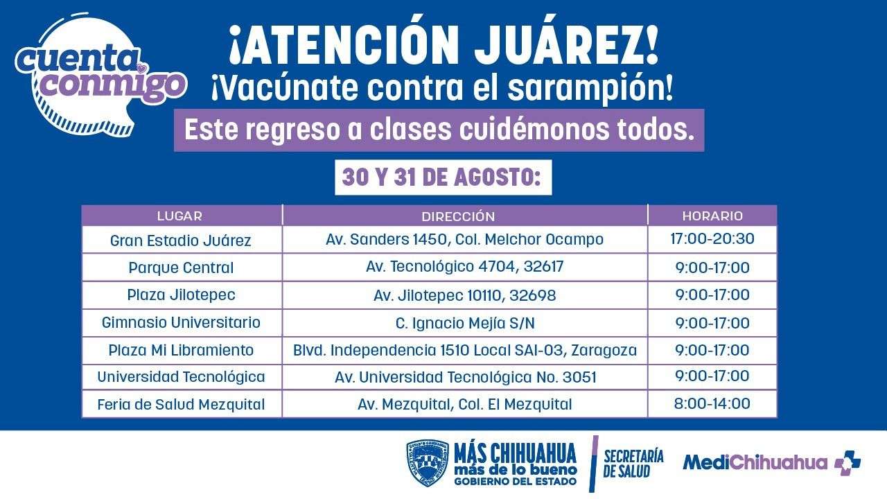 Instalan macrocentros de vacunación este fin de semana