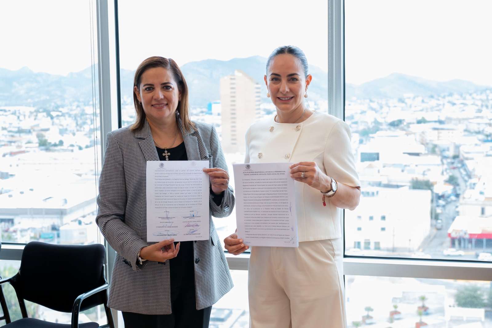 Recibe oficina nueva Presidenta del Poder Judicial