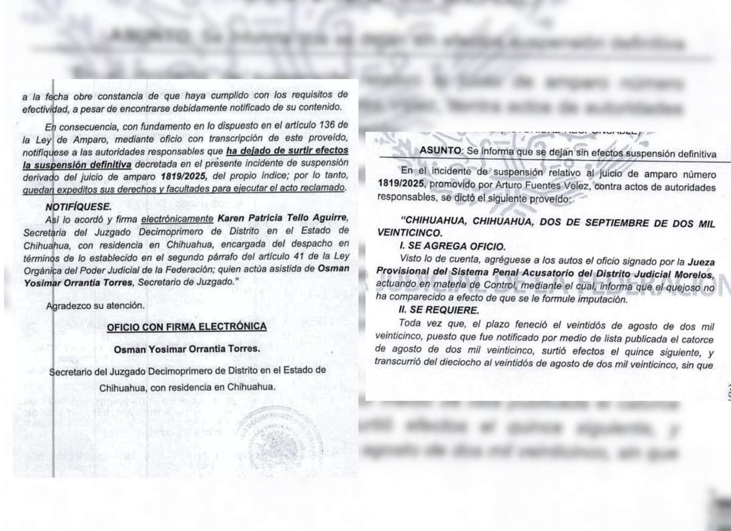 Evade la justicia por tercera vez exsecretario de hacienda