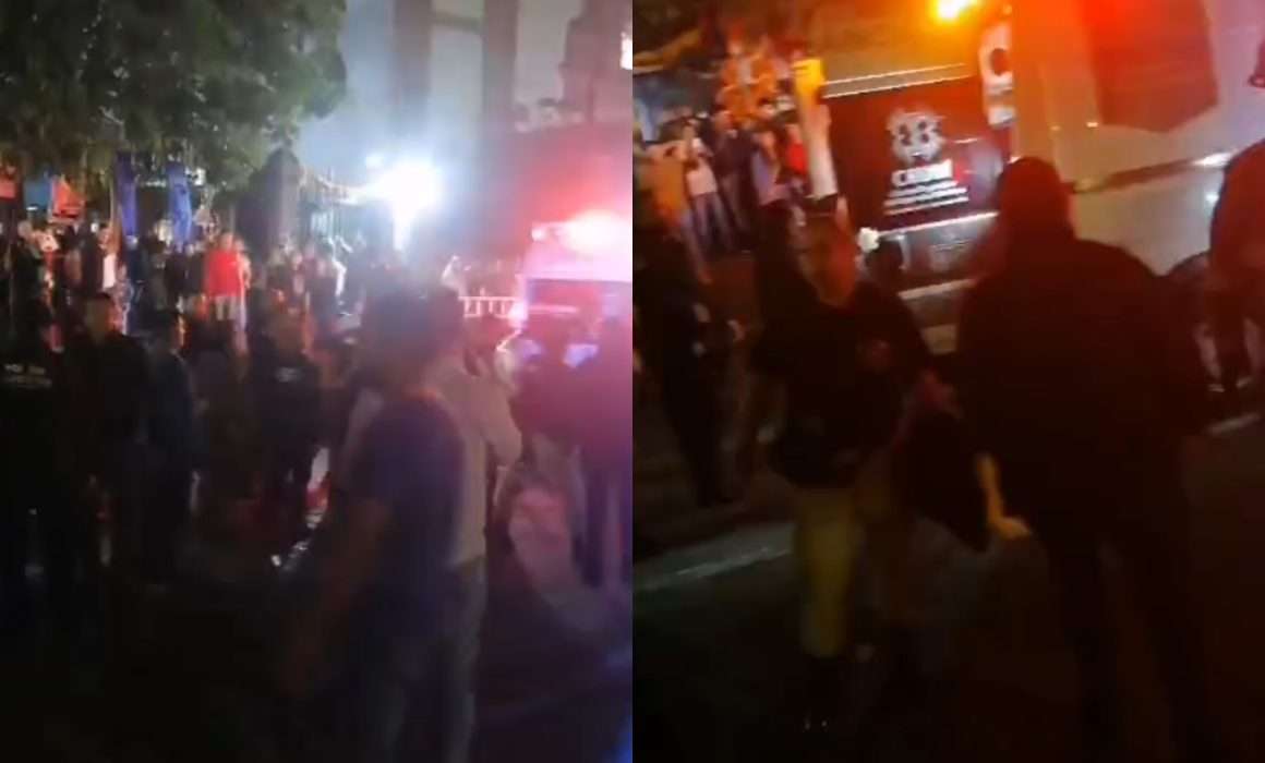 Video: Balean al alcalde de Uruapan en festival del Día de Muertos