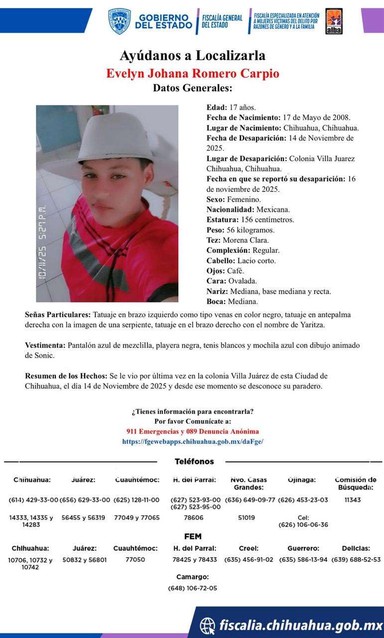 Hallan sin vida a jovencita reportada desaparecida