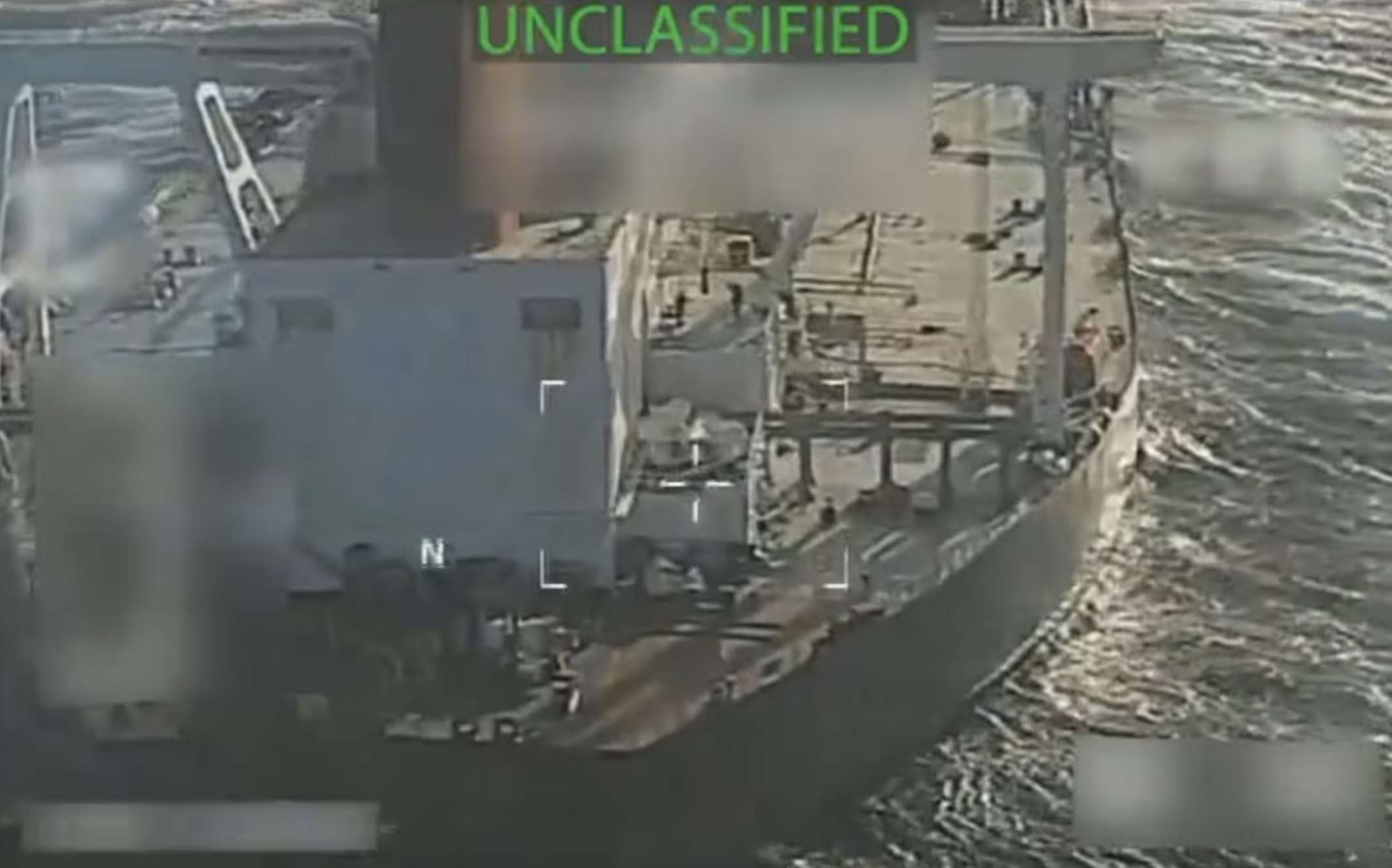 Video: Confisca EU súper buque petrolero frente a costas de Venezuela