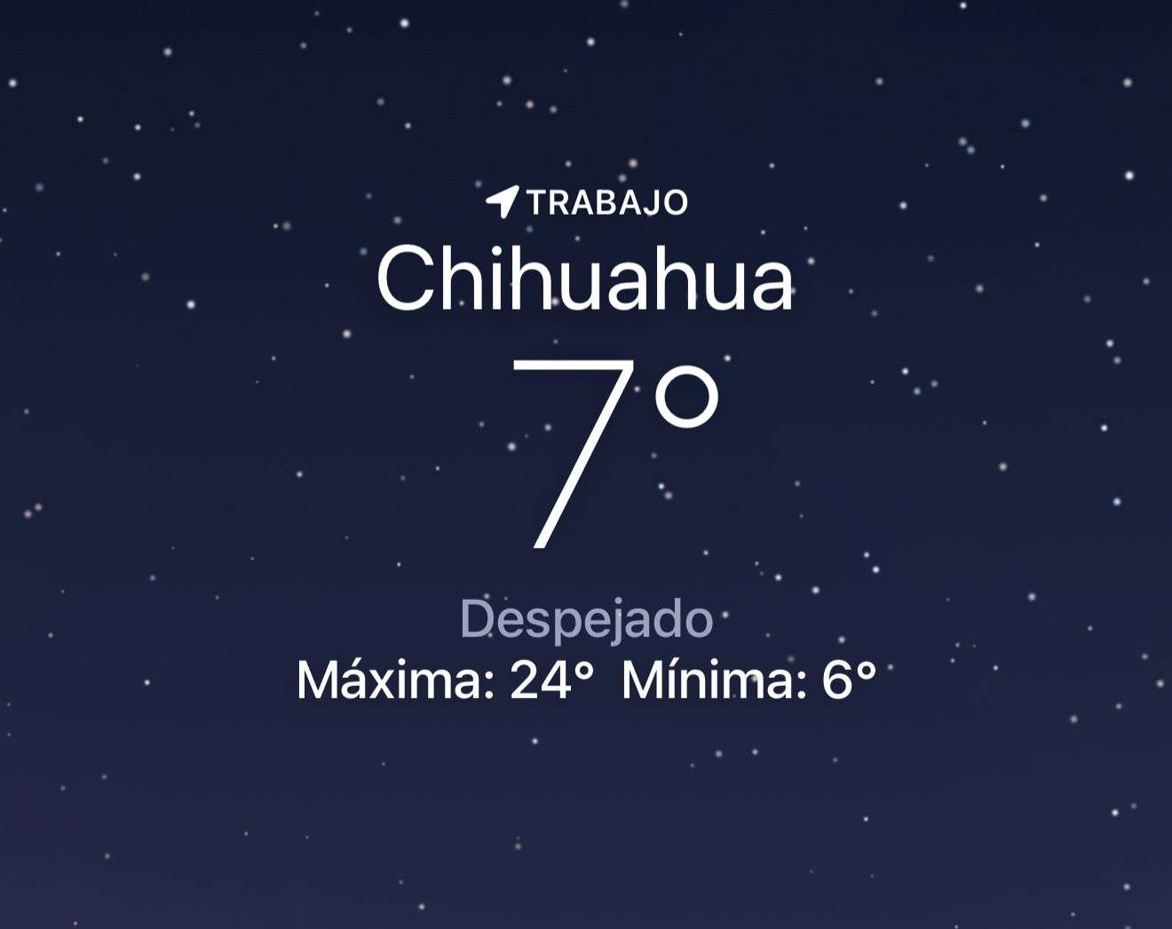 Se espera día despejado con máxima de 24 grados centígrados 