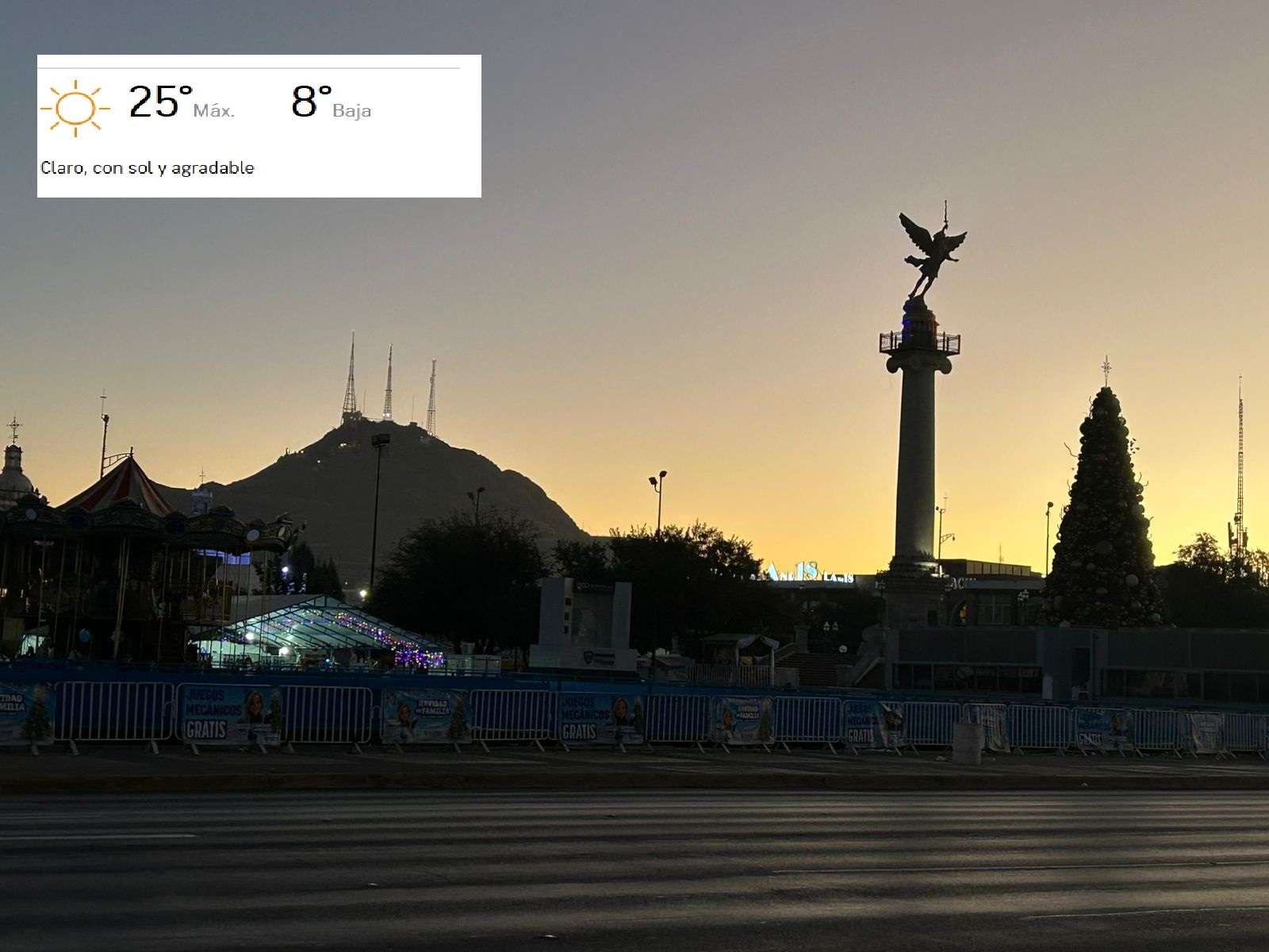 Disfruta Chihuahua tardes templadas pese al frío matutino