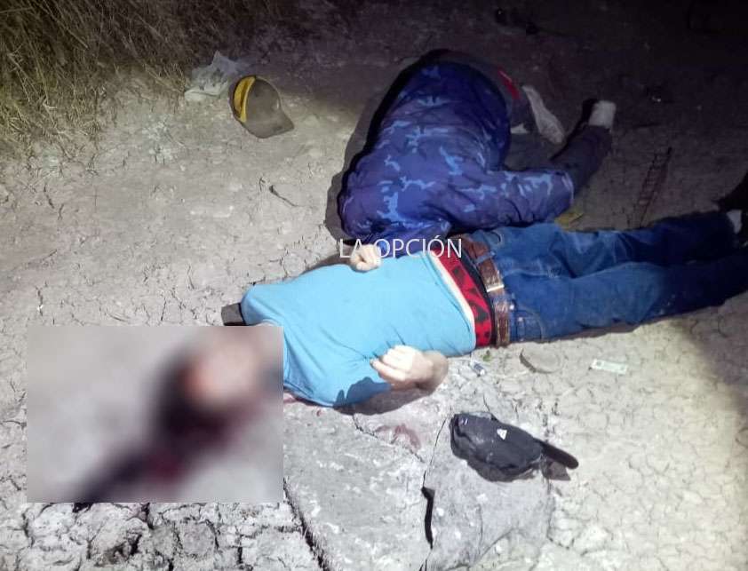 Hallan en el río dos ejecutados frente a cámaras de la policía