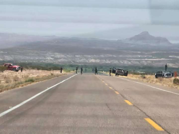 Versión: se dan topón malandros y arrojan explosivos en rúa a Ojinaga