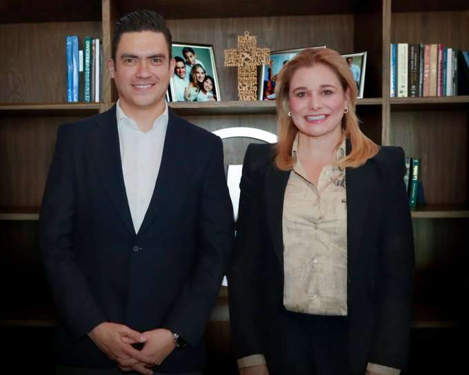 Se reúne Maru Campos con Jorge Romero en Cdmx 