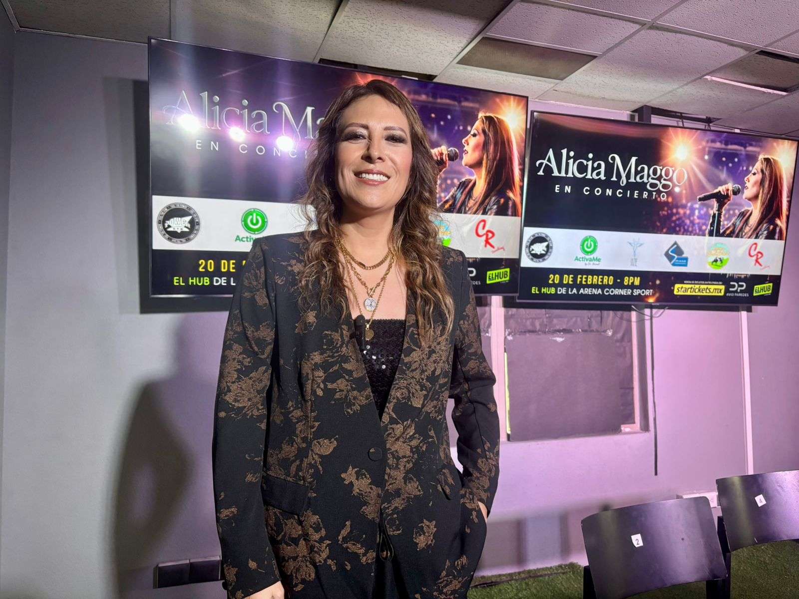 Invita Alicia Maggo a su concierto en el Hub del Corner Sport