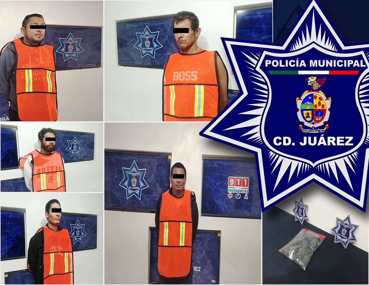 Detienen a cinco con orden de aprehensión