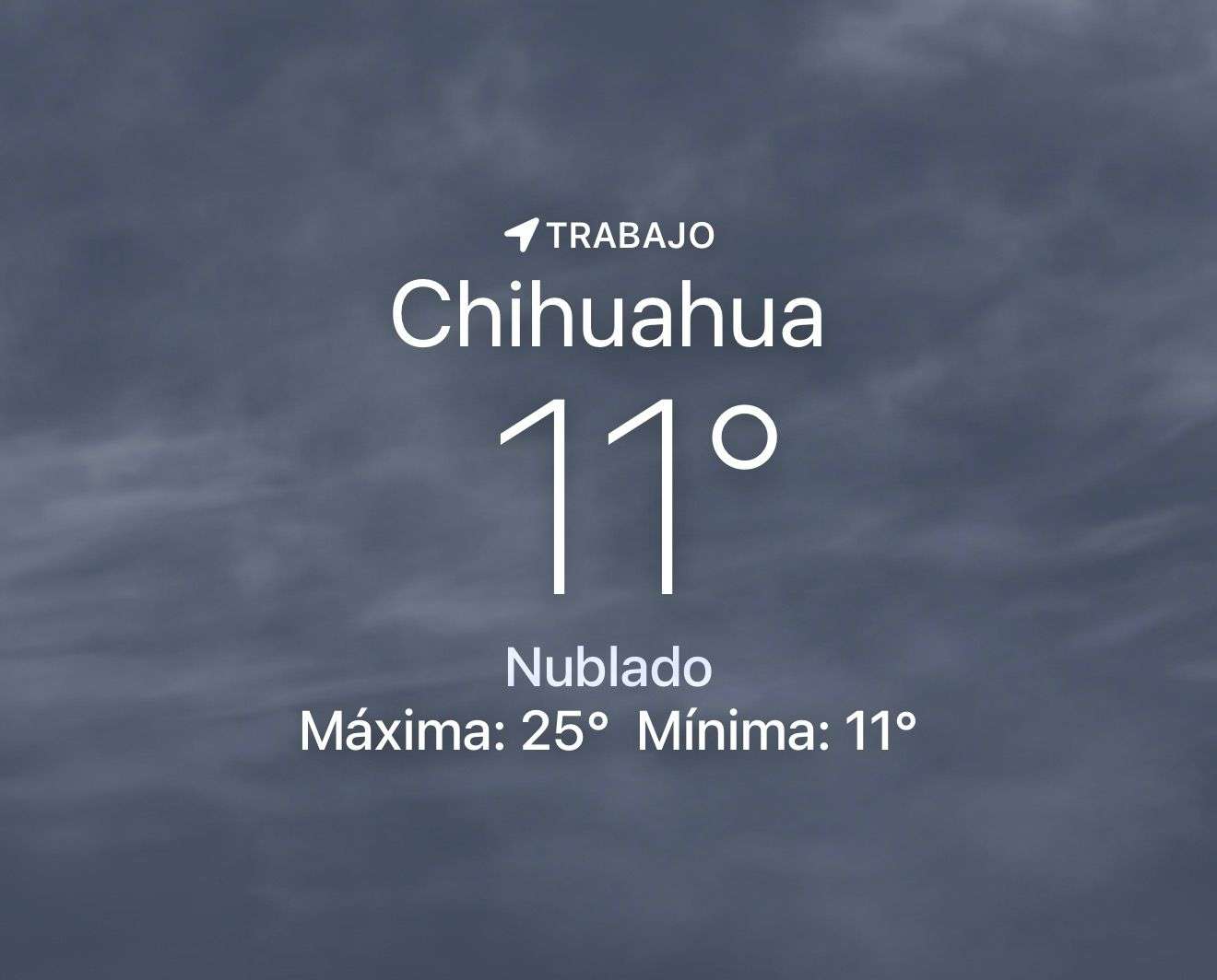 Se espera día nuboso con temperatura de 25 grados centígrados 