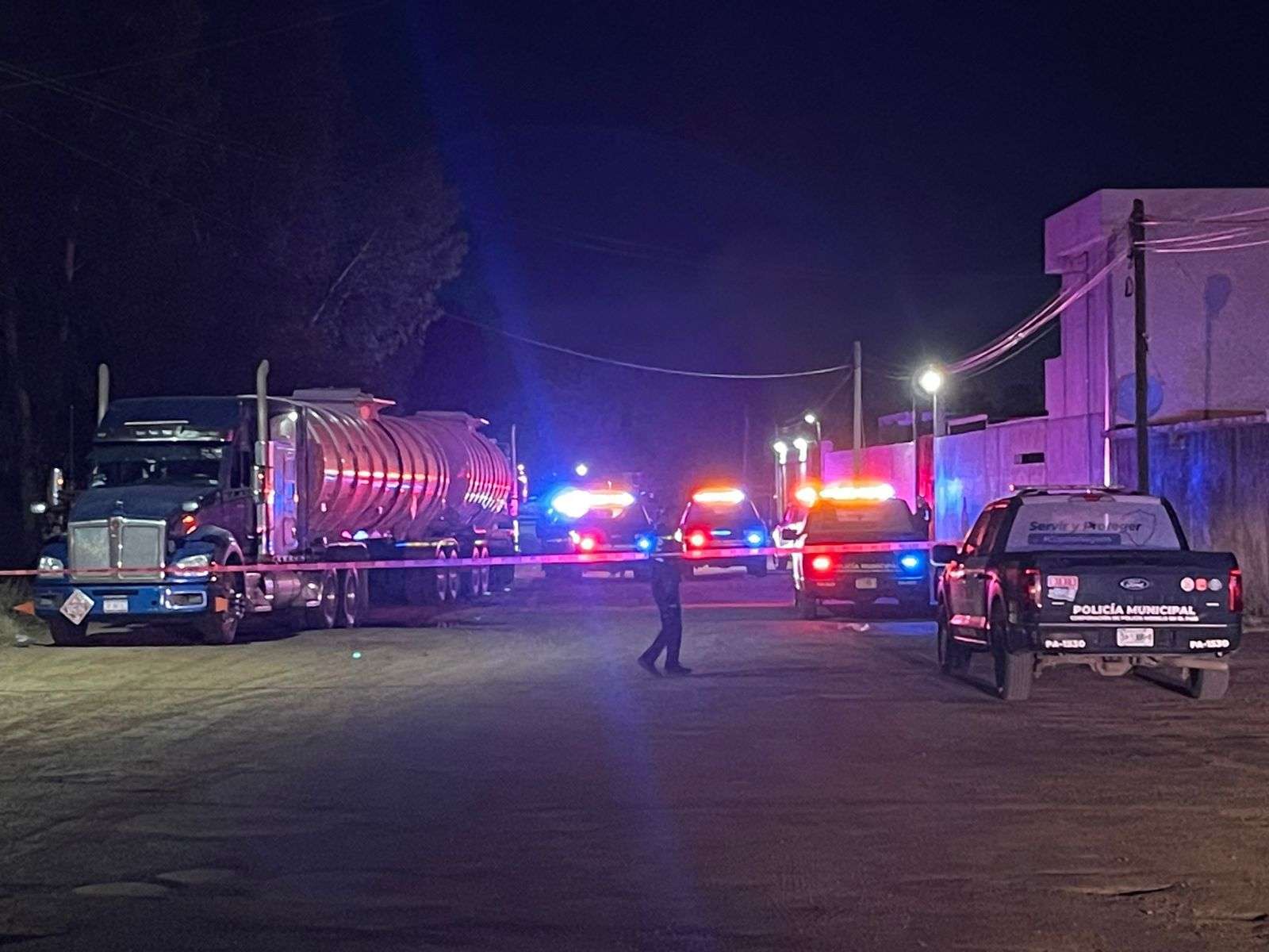 Estaban ordeñando pipas aseguradas en la colonia Los Nogales