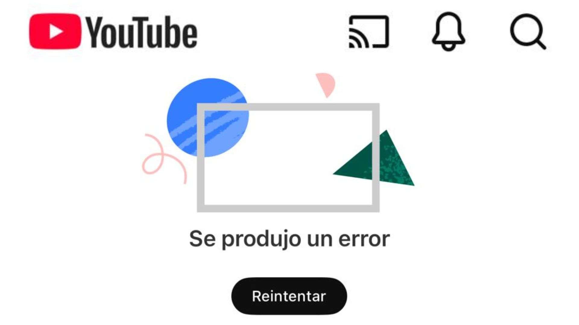 Sufre YouTube caída global y deja a miles de usuarios sin servicio