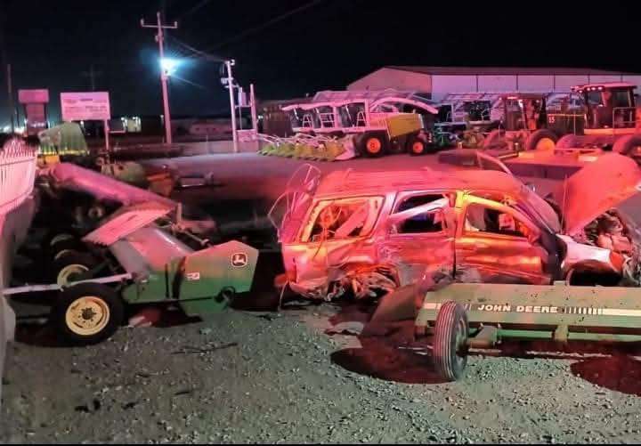 Identifican a los 4 muertos de choque en Cuauhtémoc