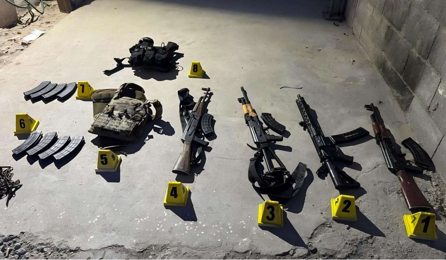 Detienen a 4 armados en Aldama