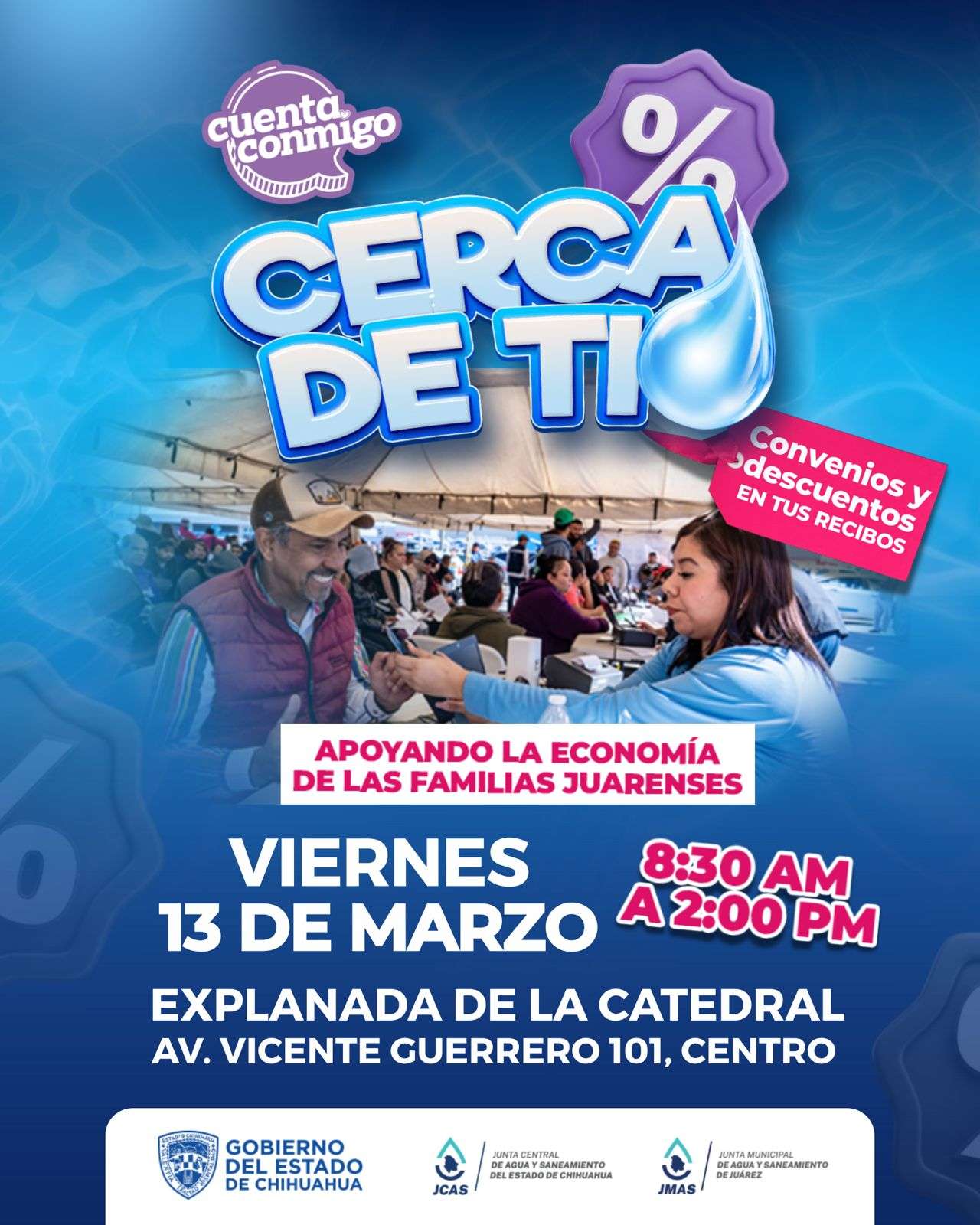 Lleva JMAS jornada de descuentos a distintos puntos de la ciudad 